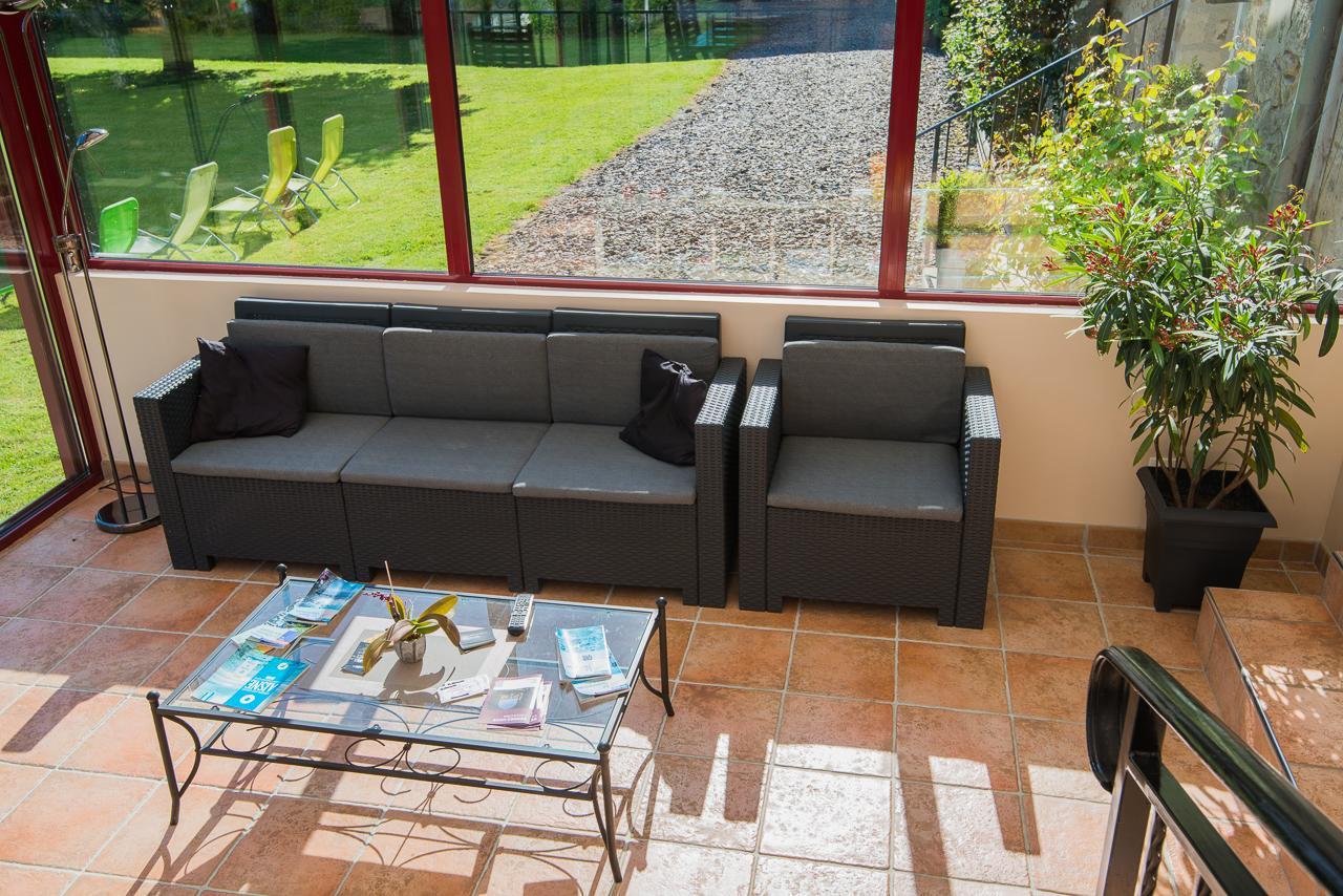 Vila Au Jardin Fleuri Vauxaillon Exteriér fotografie