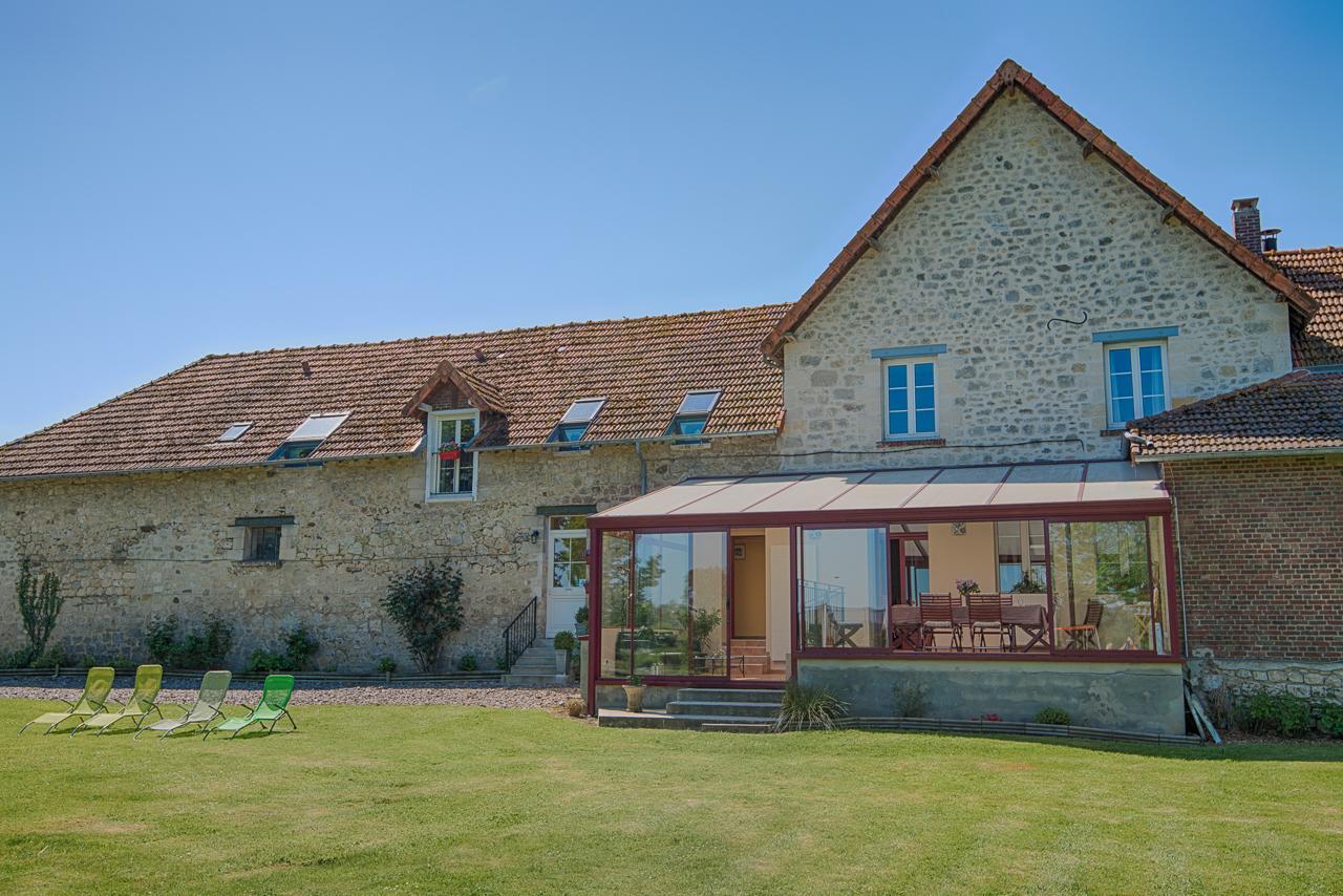 Vila Au Jardin Fleuri Vauxaillon Exteriér fotografie