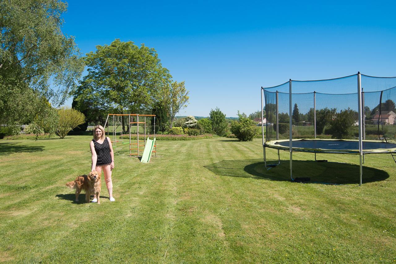 Vila Au Jardin Fleuri Vauxaillon Exteriér fotografie
