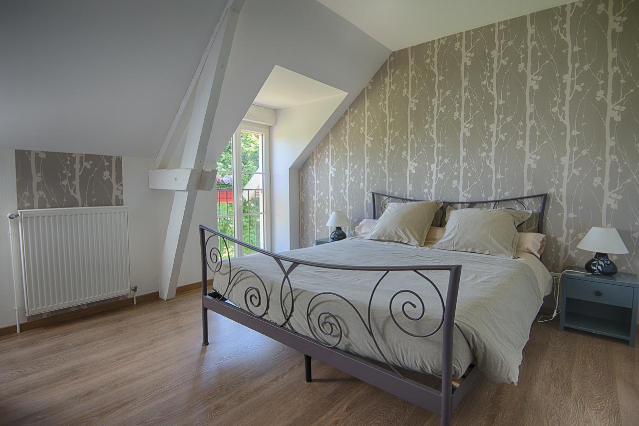 Vila Au Jardin Fleuri Vauxaillon Exteriér fotografie